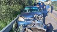 Identifican a la persona lesionada en accidente en carretera a Guadalupe y Calvo