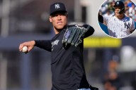 Aaron Judge takes big step toward Yankees outfield return
