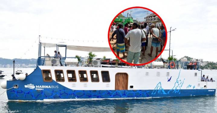 Pobladores de Puerto Marqués detienen obras de Marina Bus, en Acapulco