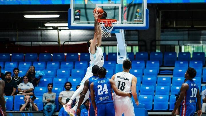 Argentina perdió ante Dominicana por la AmeriCup