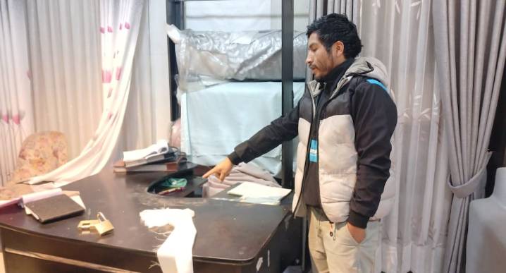 Huancayo: enamorados robaban por las noches los locales del centro