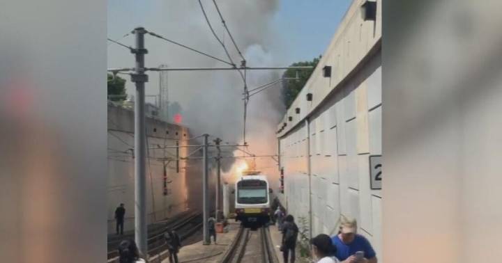 Detached electrical lines sparked DART train fire that injured 11 in downtown Dallas, NTSB says