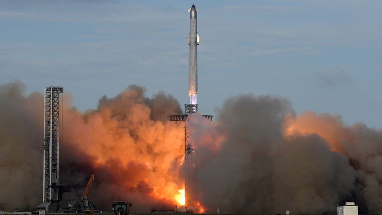 Starship: SpaceX's biggest rocket completes spectacular test flight after year of mishaps