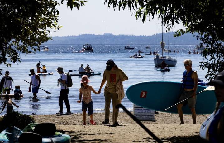 Seattle weather: sizzling temps will cool down as meteor shower arrives