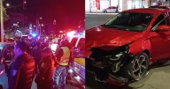 Accidente automovilístico en Marina Nacional, CDMX, deja dos heridos