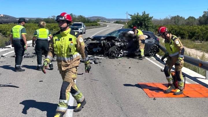 Muere una mujer y otra herida grave tras salirse de la vía un coche en Turleque