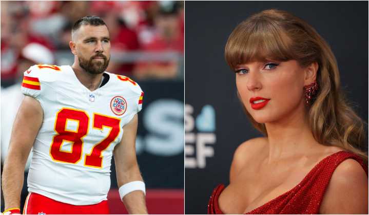 Taylor Swift revela su nuevo disco de una manera especial y con la presencia de Travis Kelce