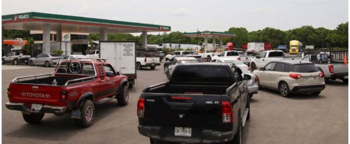 Desabasto de combustible se resolverá: Sheinbaum; Chiapas, el estado más afectado