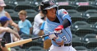 Texas Rangers first-round draft pick leads Hickory Crawdads to pair of wins over Lynchburg