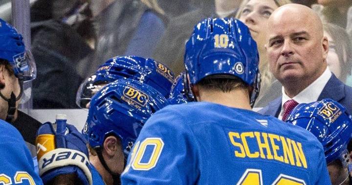 Blues coach Jim Montgomery opens up about fight for sobriety