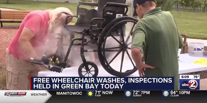 ‘Options for Independent Living’ offers wheelchair wash in Green Bay