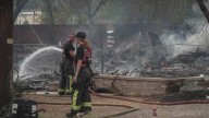 Three homes catch fire in Denton County