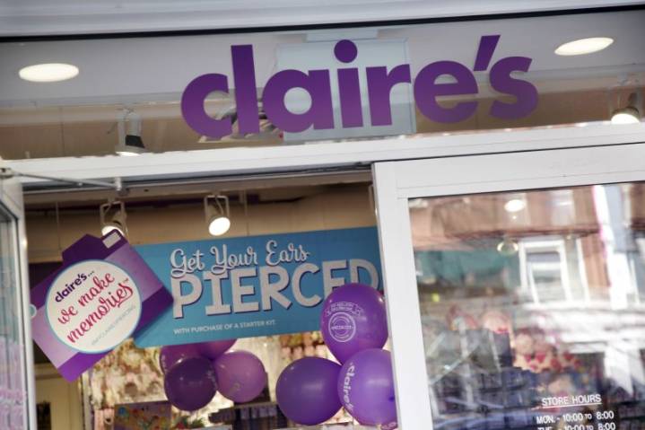 Mall-based retailer Claire's files for bankruptcy again