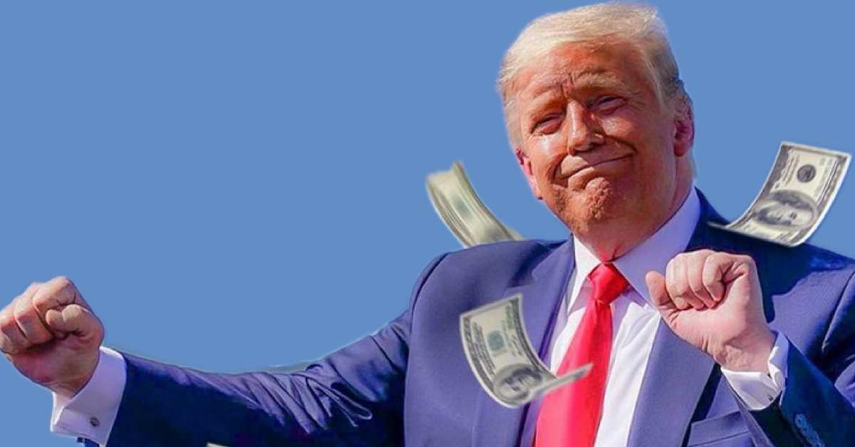 Trump Falsely Claims He Was Only President to Donate Salary