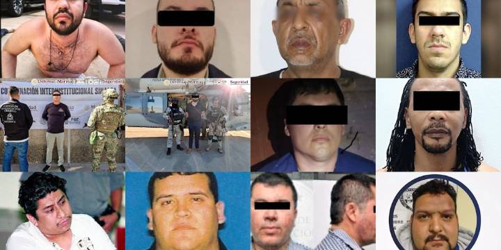 Quién es quién: Los perfiles de los 26 narcos que México entregó a EEUU y a qué cárteles servían