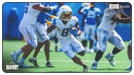 Chargers Camp Report: Rookie Omarion Hampton Flashes at Monday's Practice