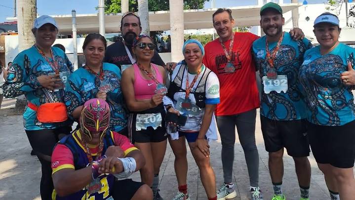 ¡También de SLP! Runners de Ciudad Valles se suman a la carrera atlética por los 75 años de El Sol de Tampico