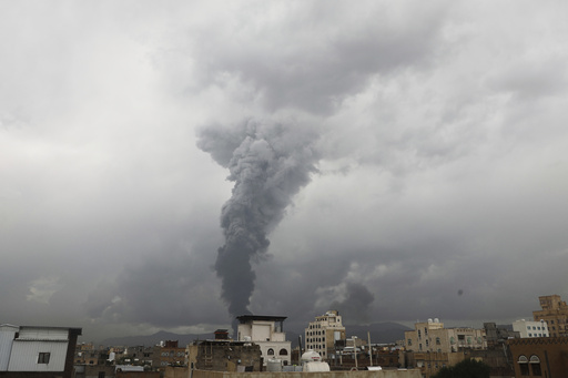 Israeli airstrikes hit Yemen’s capital, targeting Iran