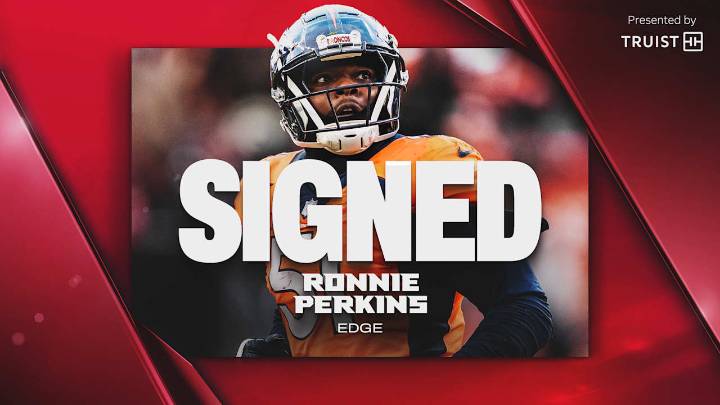 Falcons sign edge rusher Ronnie Perkins