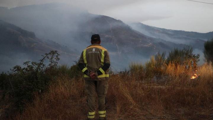 Avance "descontrolado" del incendio de Zamora y nuevo fuego en Lugo