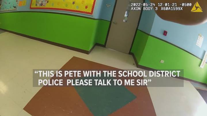 Desperate parents pleaded with officers to act during Uvalde school shooting, video shows