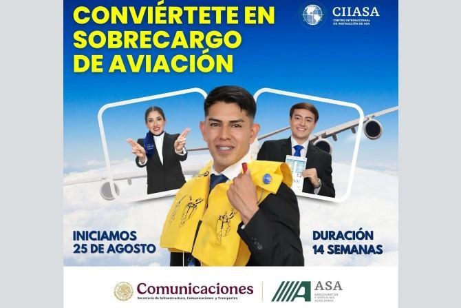 Realizarán curso para formación de sobrecargos