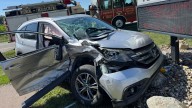Passenger sent to hospital following two