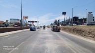 Atendió Mantenimiento Urbano derrame de tierra en el Periférico de la Juventud