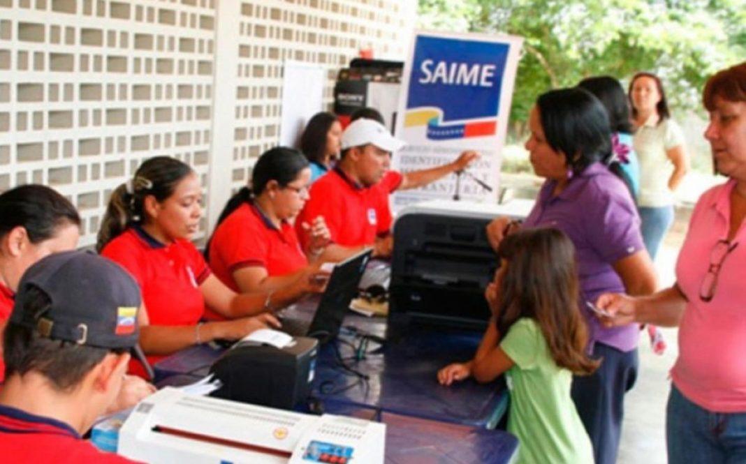 Saime verificará datos de cédulas con números entre los 22 y 32 millones