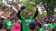 'A day to celebrate' Rob Gronkowski opens new Gronk Playground