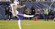 With notebook in hand, Buffalo Bills punter Brad Robbins becomes more aggressive