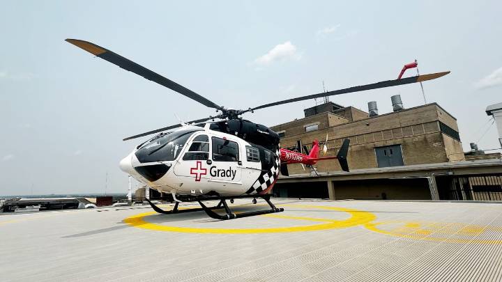 Grady launches state-of-the-art emergency medical helicopter