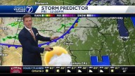 A chance for storms Friday afternoon/evening