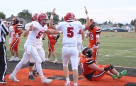 Jaylynn Moyer, Danny Shay fend off Hanover for Annville