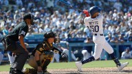 Mookie Betts' clutch homer lifts Dodgers over Padres 5-4, for 3-game sweep extending NL West lead to 2 games