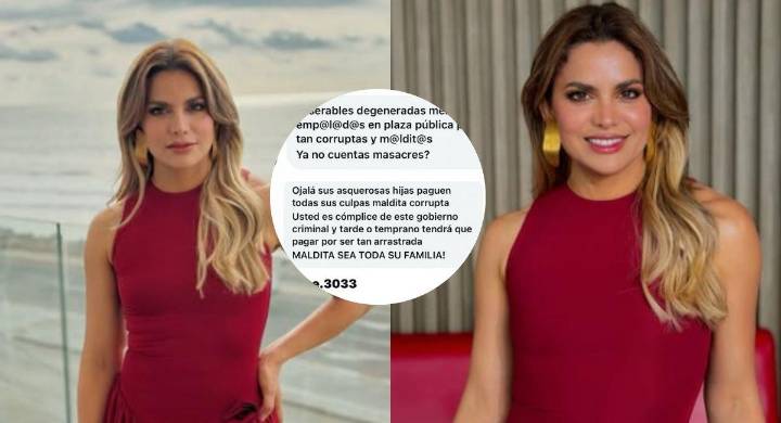 Adriana Lucía alertó sobre amenazas en su contra y expresó miedo por sus hijas