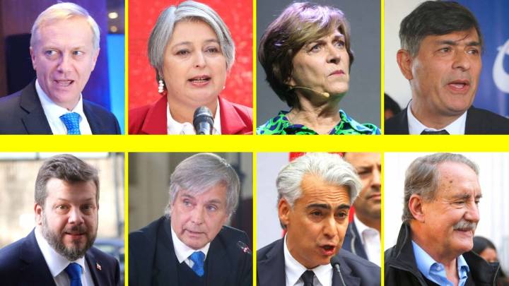Comenzó la carrera presidencial: ¿Quiénes son los ocho candidatos a La Moneda?