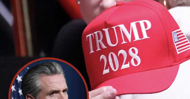 Podcaster Gavin Newsom Warns America: Trump Is Running in 2028!