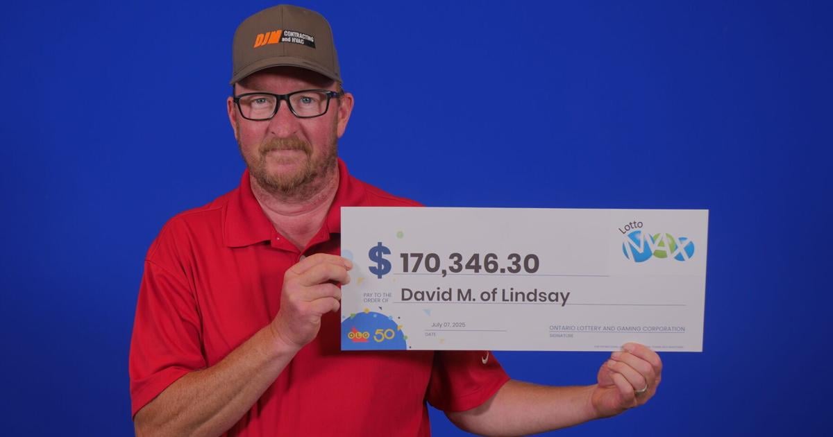 Ontario man claims big lottery win after ignoring OLG emails