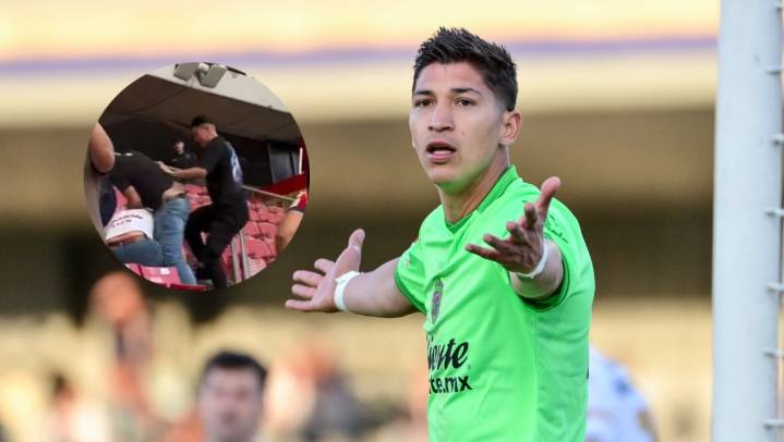 Captan a hermano de Ángel Zaldívar golpeando a aficionado de Chivas