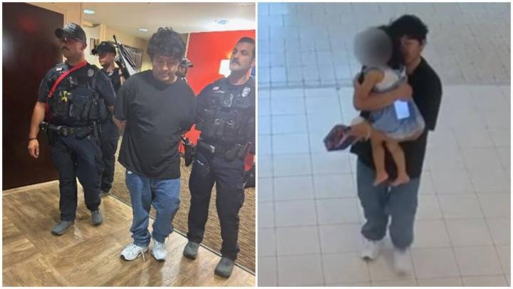 Video muestra intento de secuestro de una niña en un centro comercial; padres logran impedirlo