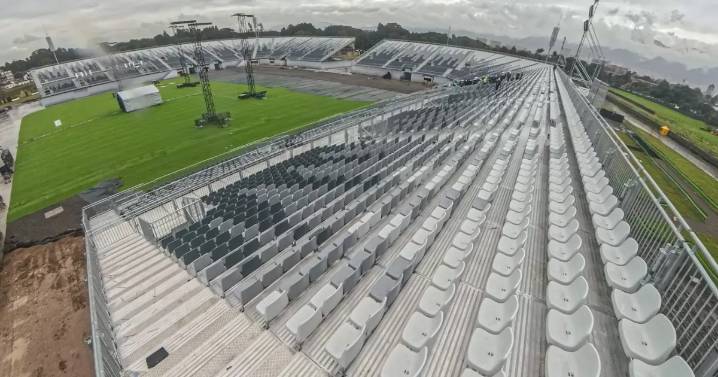 Escenario de conciertos en Bogotá alcanza 80 % de avance en su construcción