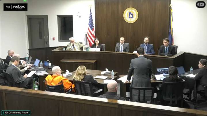 Commutation hearing for Utah death row inmate Ralph Menzies begins