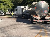 Indy Oil Spill Shuts Down Busy West Side Intersection