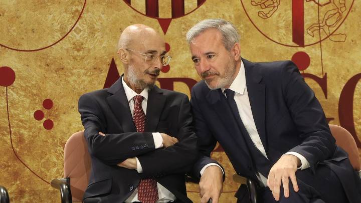 Azcón lamenta el fallecimiento de Lambán y declara tres días de luto oficial en Aragón