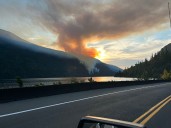 B.C. wildfires 2025: Resident still nervous despite returning home after wildfire evacuation