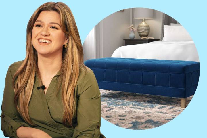 Kelly Clarkson’s Wayfair Storage Bench Is Up to 29% Off