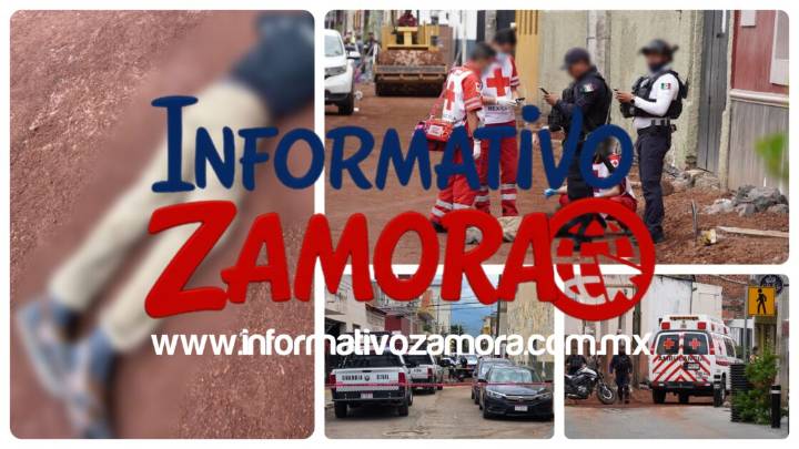 Masculino es privado de la vida a balazos en pleno Centro