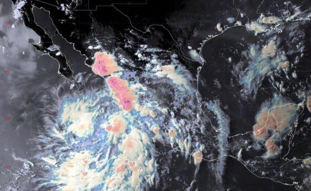 Tormenta tropical ‘Ivo’ se intensifica y trae lluvias fuertes para Nayarit, Jalisco y Sinaloa