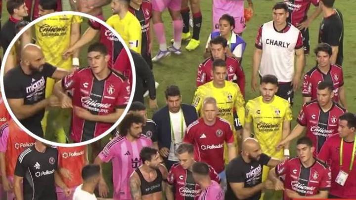 Guardaespaldas de Messi es echado de la Leagues Cup